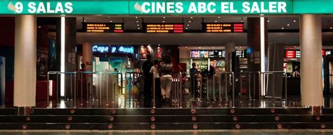 el.saler cine|Cartelera Cines ABC El Saler València